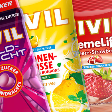 Geschichte 2013 Das neue Produktdesign mit drei Artikel