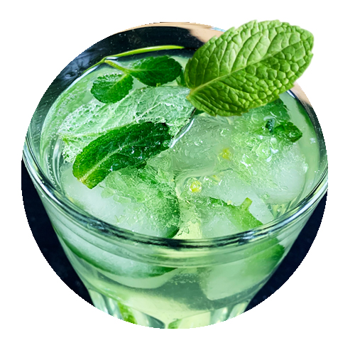 VIVIL Cuisine Limonade Erfrischendes Getränk mit Pfefferminze